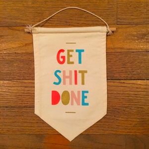 Motivational Banner, Get Sh*t Done